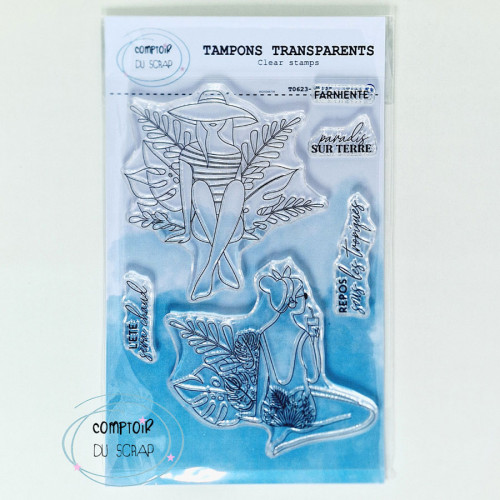 COMPTOIR DU SCRAP - Tampon Chill Summer